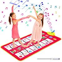 Homealexa Alfombra Piano de Suelo Alfombra Musical de Teclado Alfombrilla Musical Tapete Baile Estera Piano Mat Touch…